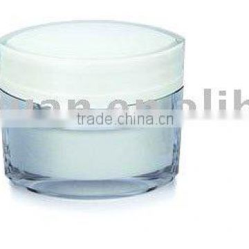 Elegant Acrylic Cream Jar PMMA meterial