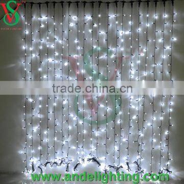 Christmas IP65 waterproof led snowfall curtain lights