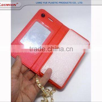 Lichee Pattern Inclined Shoulder Strap Cell Phone Bag for Galaxy s4 photo-5