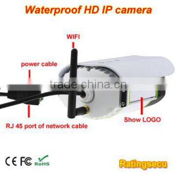 Infrared Remote Megapixel WIFI IP Bullet Camera For Yard Security Monitoring System