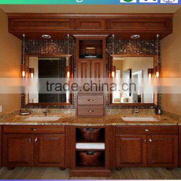 2014Luxury Italy design modern wall hung bathroom cabinets