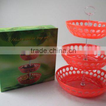 plastic transparent plate set