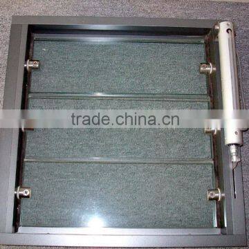 Customized Sizes Decorative Louver Glass, Price of Glass Louver Windows