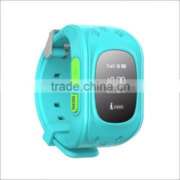 GSM SIM kids safety tracker guard Q50 GPS kids watch