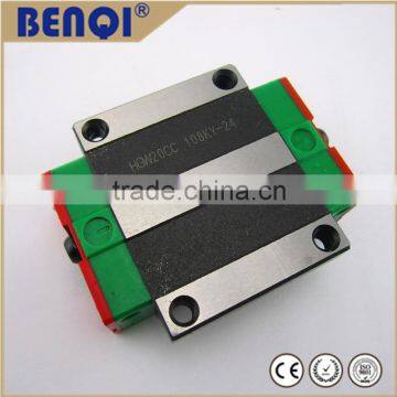 hiwin linear bearing HGW45CC parts of cnc linear guide rail