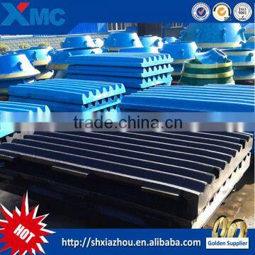 fixed jaw plate for jaw crusher