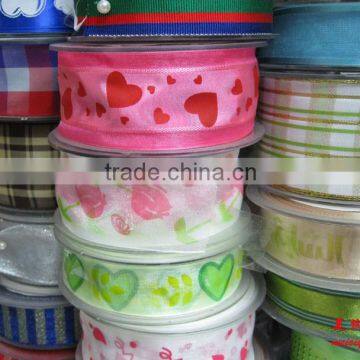Factory Direct Sale Wedding Decoration Lightweight Organza With Satinstripe Organza Fabric Organza Roll Organza Ribbon photo-4