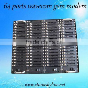 Promotional !! free software provided sending bulk sms device 64 ports gsm modem usb serial gsm/gprs modem