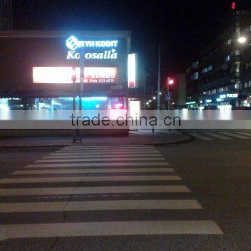 Full Color Tube Electronic Billboard Flexible Led Screen