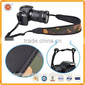 Fashion quality dslr camera neck strap