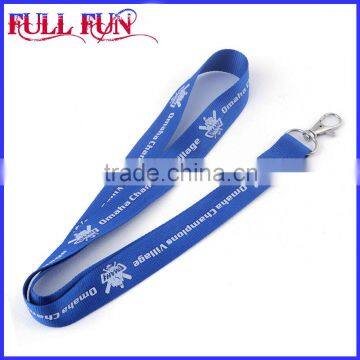 Promotional Polyester Custom Lanyard/Neck lanyard/silkscreen printing lanyard