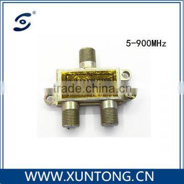 2 way 5-900MHz RF CATV Cable TV splitter