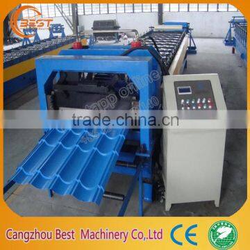 Manual Metal Roofing Tile Roll Forming Making Machine