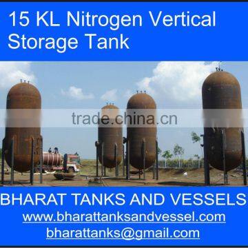 15 KL Nitrogen Vertical Storage Tank