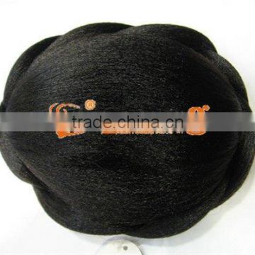 Wholesale natural synthetic hair bun cover dome, wigs hair chignon piece