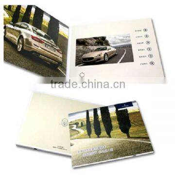 Hot Sale 7 Inch A4 Paper Card Lcd Video Business Card for Advertising photo-3