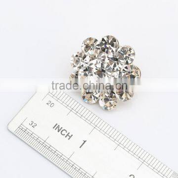 2016 Flower Shape Multicolor Cubic Zircon Stud Earring 18k Yellow Gold Plated Women's Earring photo-2