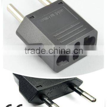 Top selling eu to swiss plug adapter European 6a 250v plug adapter