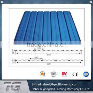 2015 High Quality High Speed Color Steel Tile Roof Roll Forming Machine Supplier in China photo-2