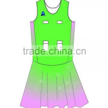 SPIDERSPORTS digital sublimation netball uniforms netball jersey