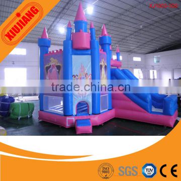 kids entertainment park soft play inflatable princess bouncy castle