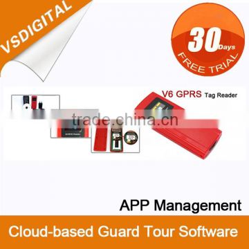 china wholesale gprs real-time guard tour patrol system with oled screen