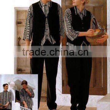 Hot selled western resturant waiter suit uniform