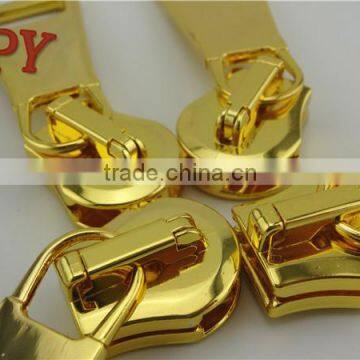 High Quality 15# Customized Gold Metal Zipper Slider photo-4