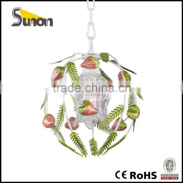 Single natural style of strawberry ball pendant lamp/decorative chandelier