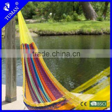 2015 New Style Outdoor Colorful Maya Rope Hammock