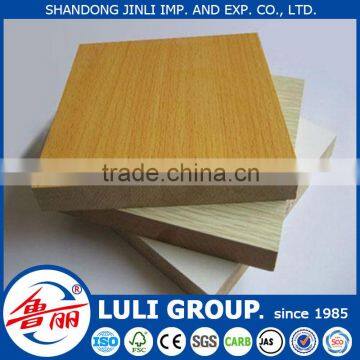 melamine faced MDF from shangdong LULI group