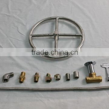 gas firepit ring burner kit burner system