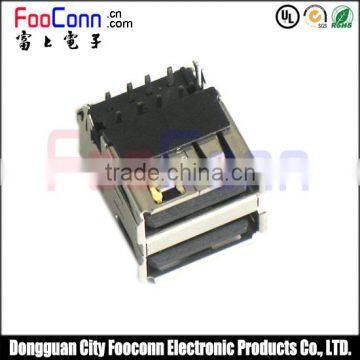 High Quality Double-deck Usb 2.0 A Female Connector photo-4