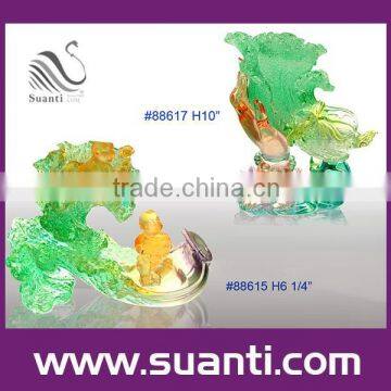 2015 Transparent home / hotel deocrations resin cabbage ornaments wholesale