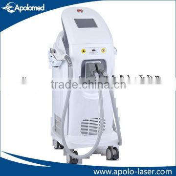 Skin Rejuvenation Improve Flexibility SHR Fast Mode Professional 2.6MHZ 560-1200nm Apolomed HS-660 Ipl Device Skin Tightening Wrinkle Removal