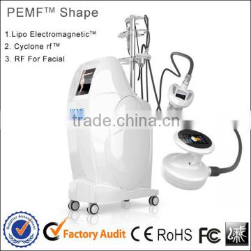 RF wrinkle removal body slimming rf machine PEMF Shape