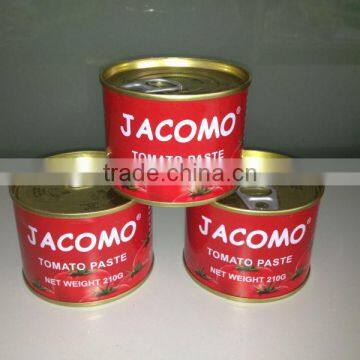 oem Brand Canned Cold Break Tomato Paste Tomato Ketchup Packaging