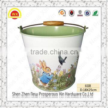 Wholesale decorative baby bucket painted color mini ice bucket