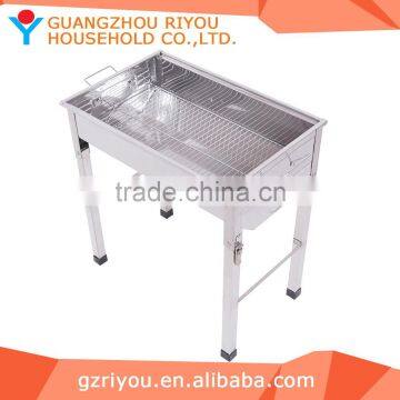 2015 New Design Charcoal BBQ Fotable Stainless Steel Grill