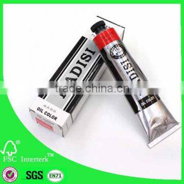 ASTM/CE standard ultramarin color paint oil in aluminum tube packing