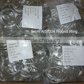 Stainless Steel Ring -Round Ring,Ellipse Ring,Triangle Ring,D Ring