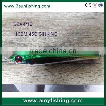 sea-p16 16CM 45G Hot Selling Hard Pencil Baits Sea Fishing Lure