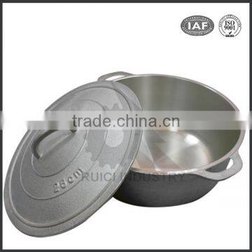 China supplier cast aluminum cookware die cast aluminum cookware pot