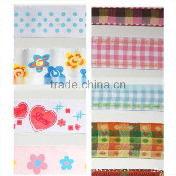 Wholesale 100% polyester double faced satin ribbon