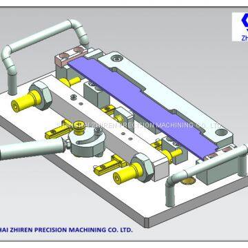 Electronic Device Spot Welding Positioning Jig Circuit Board Assembling Fixture