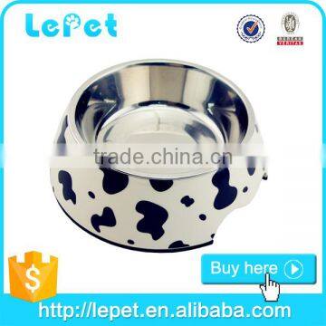 For Amazon and EBay Stores Melamine Stainless Steel Paw Print Pet Bowl Dog Bowl photo-4