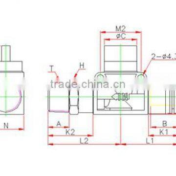 Plastic Tube Fitting, Union Straight HHVFScompact One -touch Tube Fitting , Push in Tube Fitting photo-2