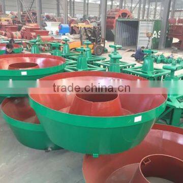 CIQ Wet Pan Mill Double Wheel Dressing Gold Grinding Machine From China