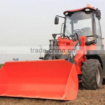 2016 New-design Red-Color CE Engine ER20 Agricutural Wheel Loader With Bucket for Sale photo-4