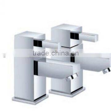 Pair 1/2" basin taps, basin mixer, basin faucet